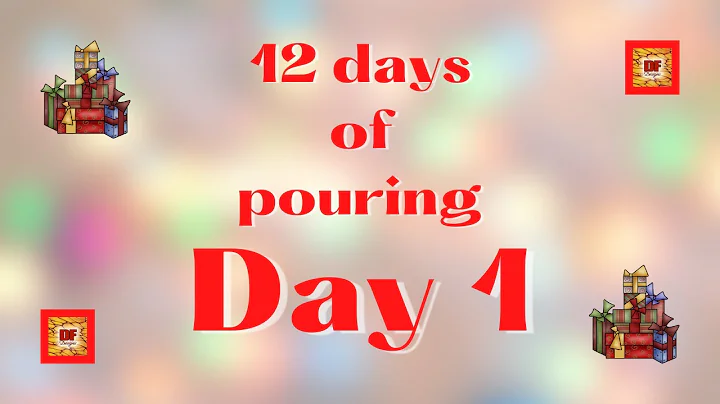 12 Days Of Pouring Day 1 | Acrylic Pouring | LIVE Giveaway | 4 years on YouTube