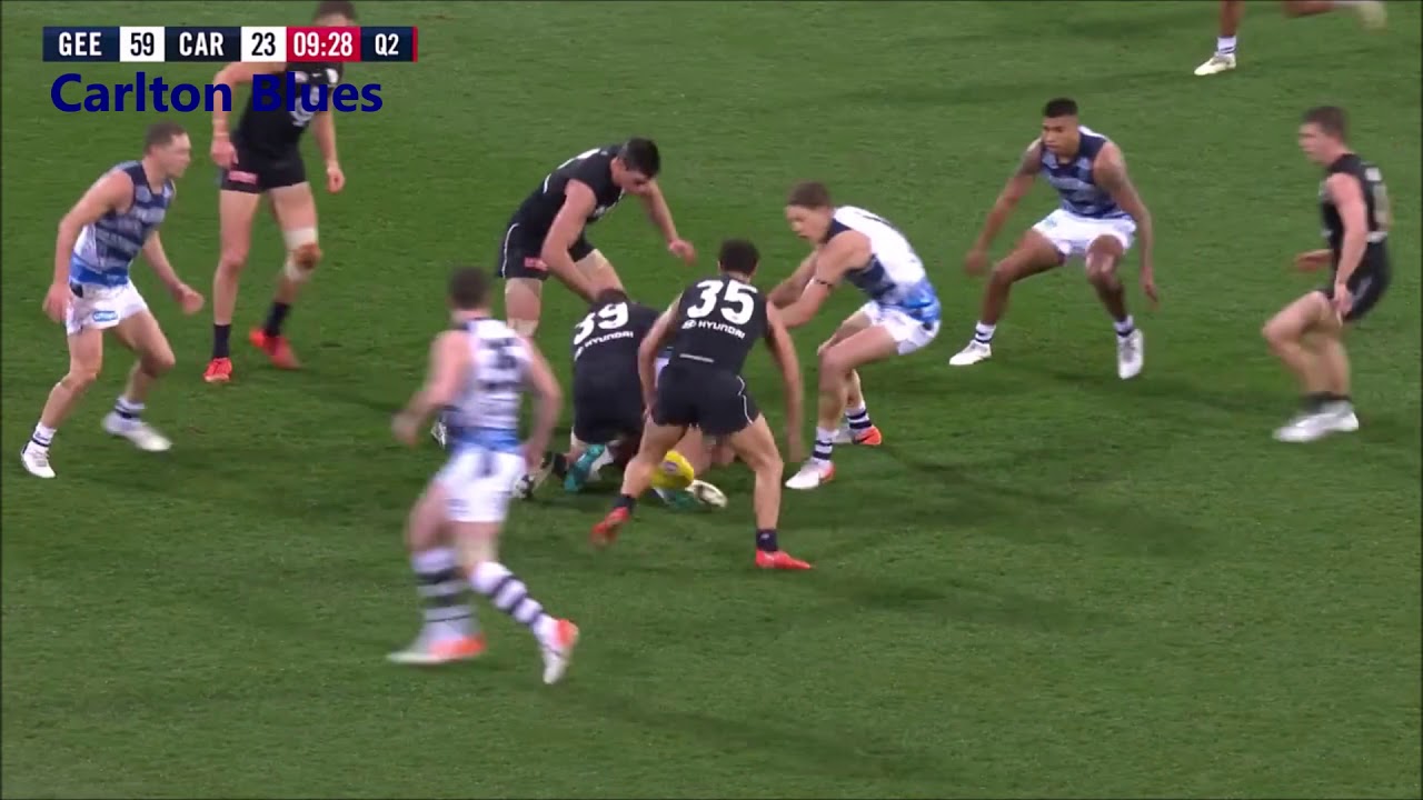 Dale "Daisy" Thomas - Final AFL Game highlights - Round 23 2019 ...