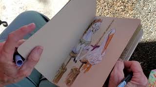 Ask the Sketcher - Ann Schwartzwald - What type of sketchbook do you use for Urban Sketching?