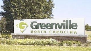 Driving in Greenville, NC - snow 2-12-2014