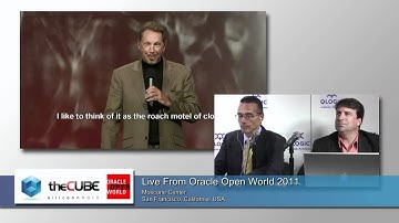 Keynote Day 3 - OOW 2011 Larry Ellison - theCUBE