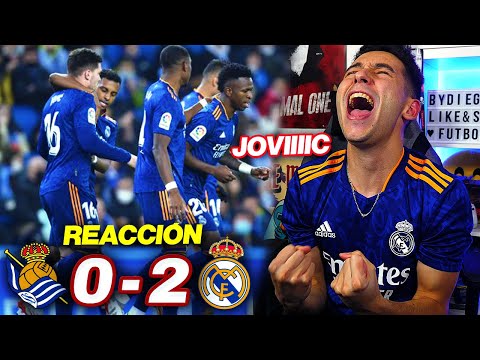 REACCIONES DE UN HINCHA Real Sociedad vs Real Madrid 0-2 *NO NOS PARA NADIE EN LIGA*