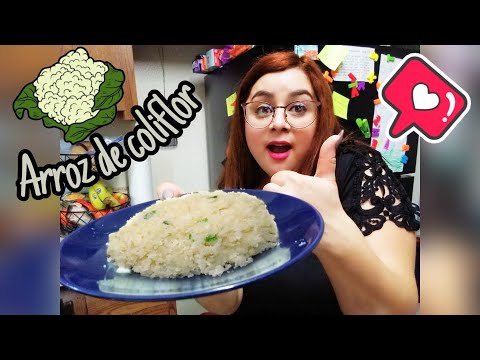 Arroz de COLIFLOR|bajo en CALORÍAS Arroz de COLIFLOR|bajo en CALORÍAS
