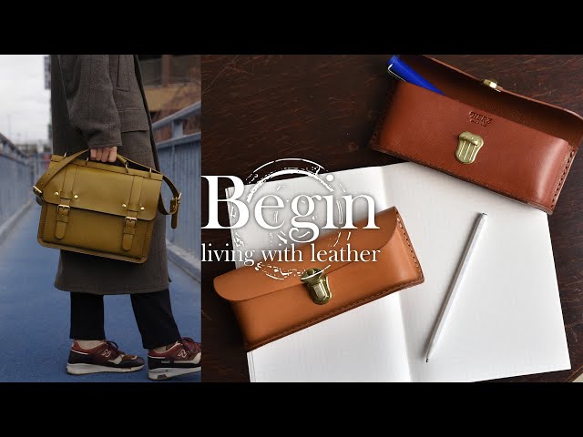 Leather products that are close to the beginning | Makers and