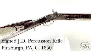 J.d. Percussion Rifle - Lamaster Arms Virtual Gun Show July 2024 Highlight