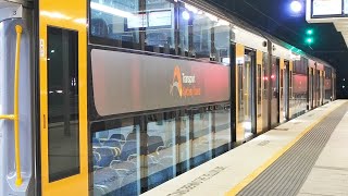 WARATAH A set train at Westmead station - Penrith to Gordon service