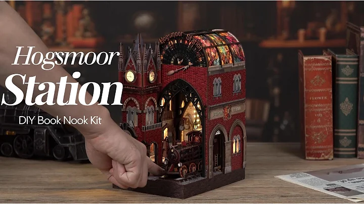 Bring Magic to Your Bookshelf ✨ | Hogsmoor Station Book Nook Shelf Insert