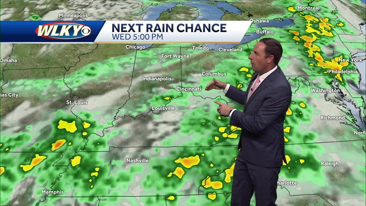 Staying hot with rain chances returning this week - YouTube