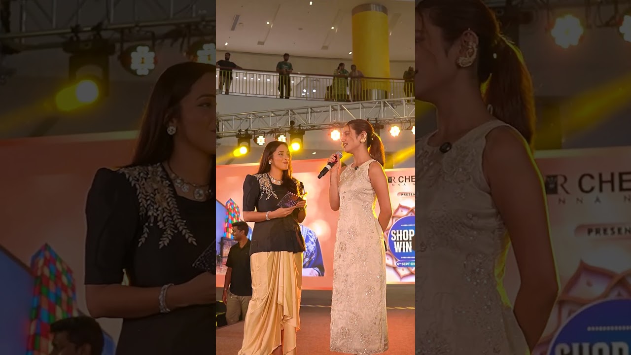 Priya Prakash Varrier soaking up the festive spirit right here at VR Chennai