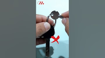 A Simple Trick for Putting a Key on a Ring #shorts #trick #diy #youtubehighfive