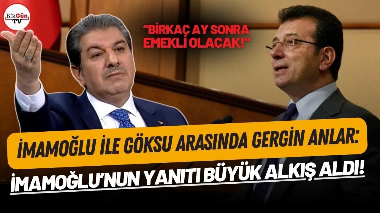 İmamoğlu ile Tevfik Göksu arasında gerginlik:“Tatile yollayacağız” sözlerine büyük alkış alan yanıt!