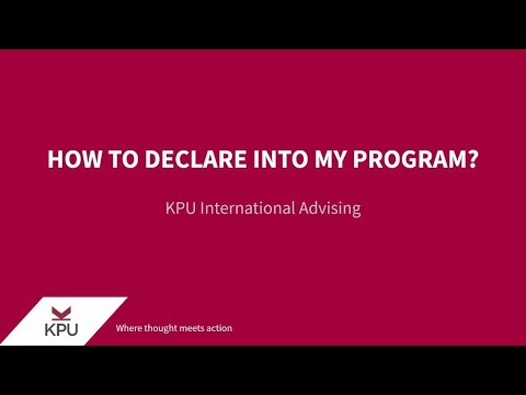 Program Declaration (General): How to Declare Into My Program?