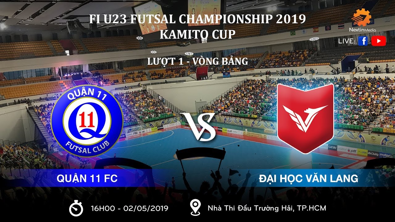 Logo trường đại học văn lang | 🔴Live: Quận 11 FC v️s ĐH Văn Lang – U23 FI – KAMITO CUP 2019