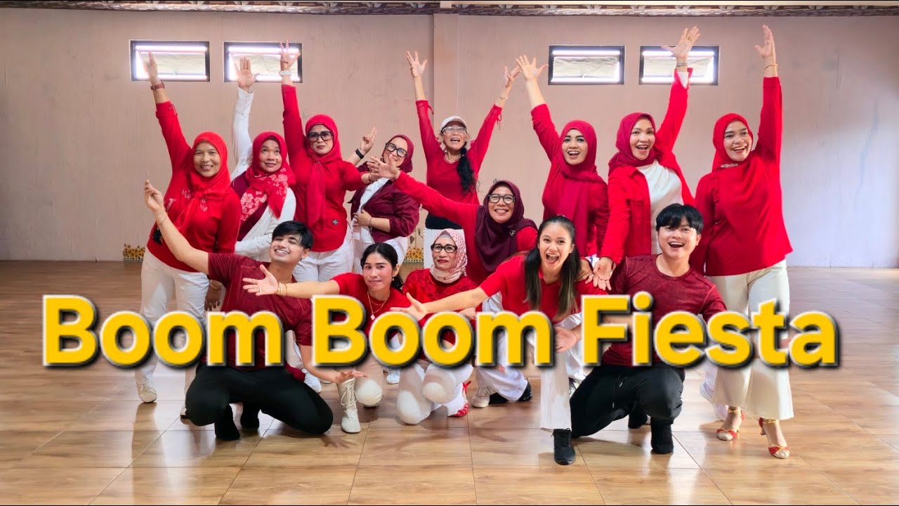 Boom Boom Fiesta - Line Dance - Improver - Choreo Ryan ( INA),Kiki ( INA)