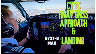 B737 MAX Landing in snowy Calgary ( FULL ATC ! ) by Pilot View 22,619 views 6 months ago 11 minutes, 11 seconds