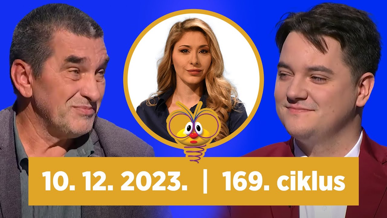 Slagalica 10.12.2023. | 169. ciklus