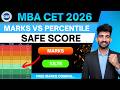 Mba cet Marks Vs Percentile 2026 | Calculate Mba cet Marks and Percentile 2026