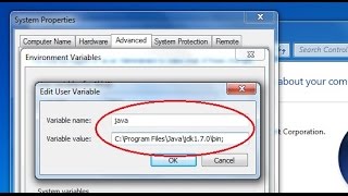 How to setup java path in window 7 , 8 ,10