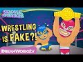 Is wrestling fake  colossal questions