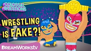Is Wrestling FAKE! | COLOSSAL QUESTIONS