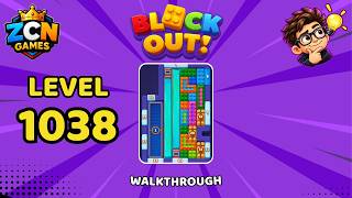 Block Out Level 1038 Walkthrough | Full Solution