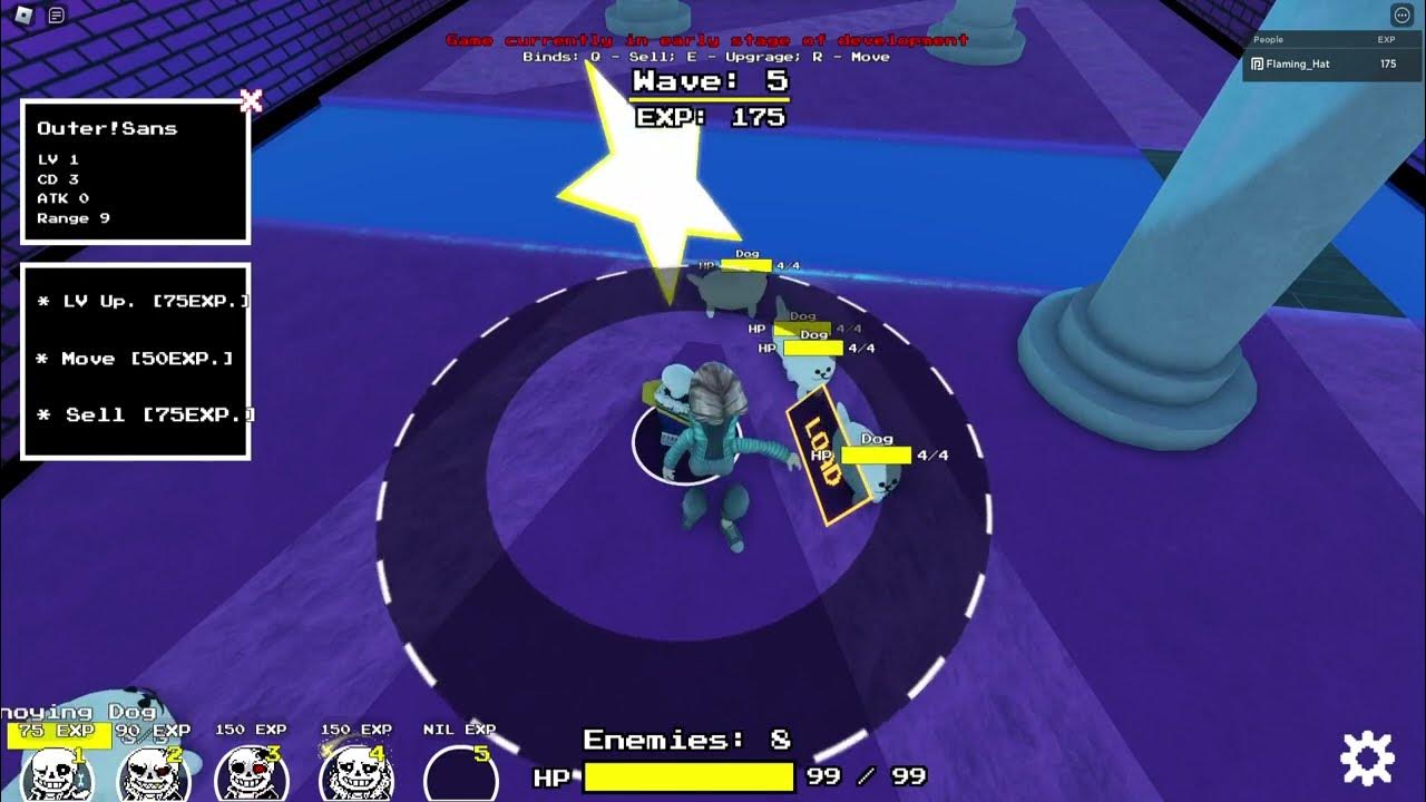 Undertale Au's Tower Defense - YouTube