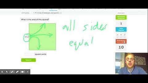 IXL | Area of rectangles and squares | 6th grade math