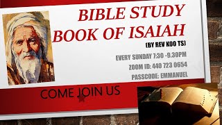 Bible Study Book of Isaiah 3 (210124)