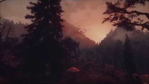 Dark Forests of Skyrim with 3D trees