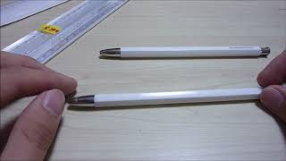 レックス グリップ シャープ ペン 白 軸
