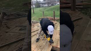Deck Demolition.