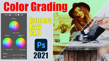 Photoshop 2021 | Camera Raw 13.0 | Color Grading with Camera raw 13.0 in Photoshop 2021  The Imaging