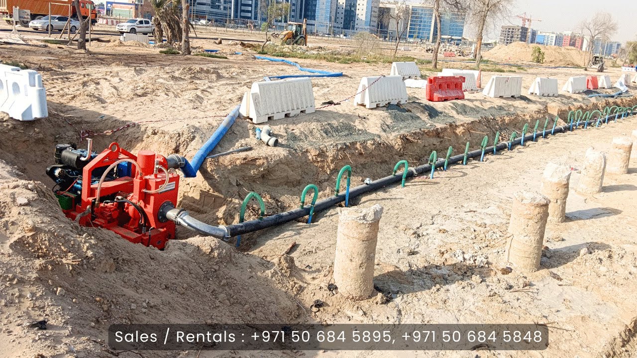 Orax Rentals in Abu dhabi | Wellpoint site pumps in UAE | Dewatering ...