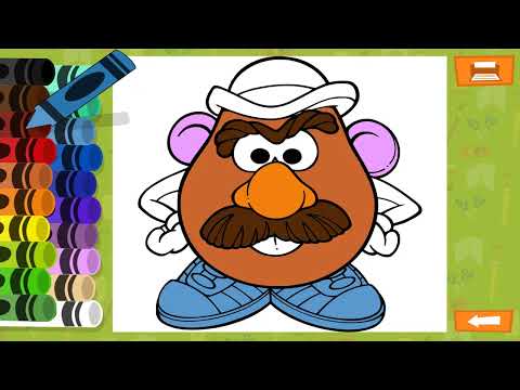 Mr. Potato Head Flash Coloring book