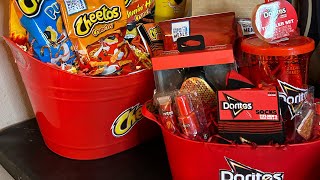 Cheetos and Doritos Gift Baskets /Part 2 - Deluxe Snack Basket Series #creativegifts #giftbasket