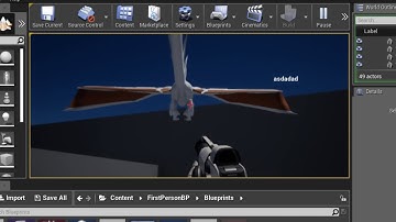 Prototype Dragon Game Made in Unreal Engine 4