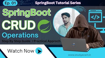 🚀 Spring Boot CRUD Operations from Scratch | Step-by-Step Guide with DB Connection