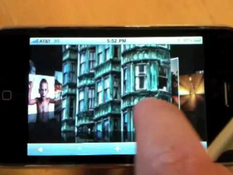 Cover Flow 3D CSS Visual Effect with iPhone Safari