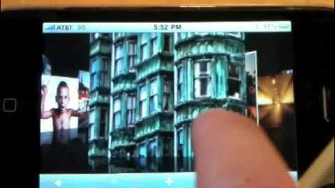 Cover Flow 3D CSS Visual Effect with iPhone Safari