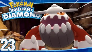 Legendary Lava Monster, HEATRAN! | Pokémon Brilliant Diamond Gameplay EP23 In Hindi