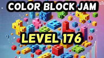 COLOR BLOCK JAM LEVEL 176 Guide How to Complete Walkthrough