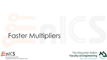 VLSI - Lecture 10d: Fast Multipliers