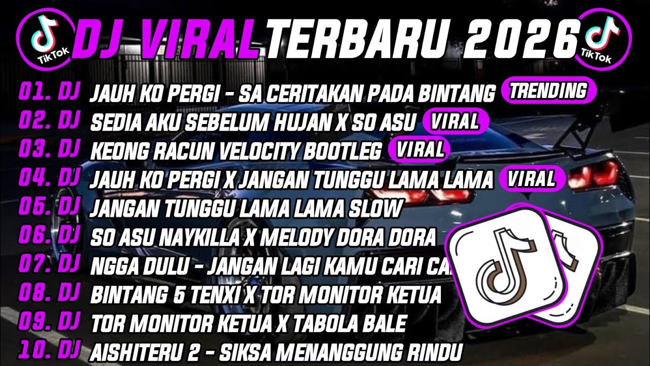 DJ TIKTOK TERBARU 2026 | DJ SA CERITAKAN PADA BINTANG  🎵 DJ SEDIA AKU SEBELUM HUJAN X SO ASU 🔥