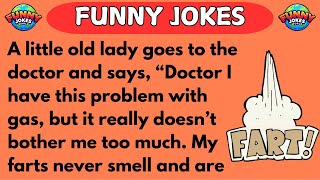 FUNNY JOKES | 💨 Silent But Deadly: The Doctor’s Hilarious Cure! 😂