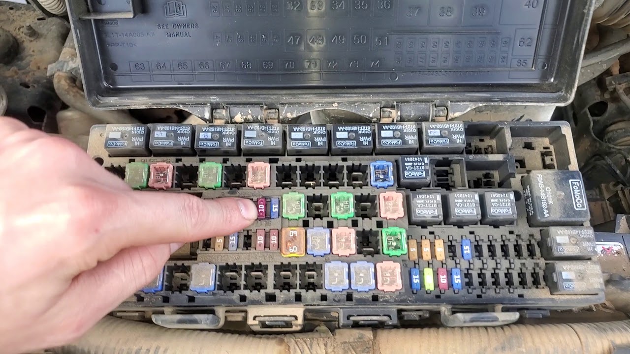 2007 Ford F150 Ac Fuse Location