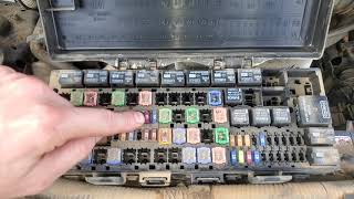 2013 F150 AC Relay and Fuse, Blower Motor Relay and Fuse Location