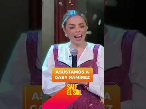 Me asustaron en sale el sol | Gaby Ramírez
