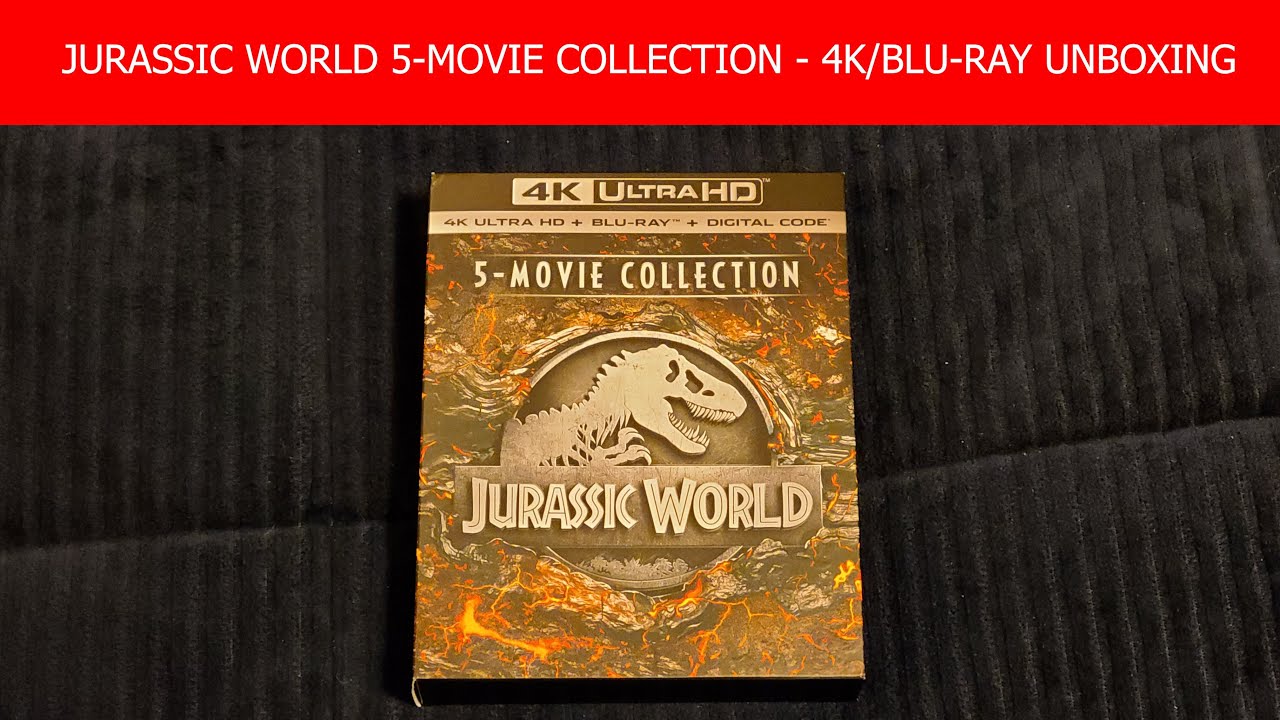 Jurassic Park 5 Movie Collection 4k