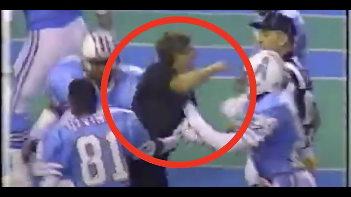 The Time Jerry Glanville Tried to PUNCH a Referee ...