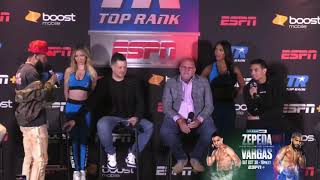 When trash talking go horribly wrong Jose Zepeda vs Jesus Vargas #StayHumble